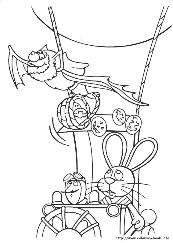 Peter Cottontail coloring picture